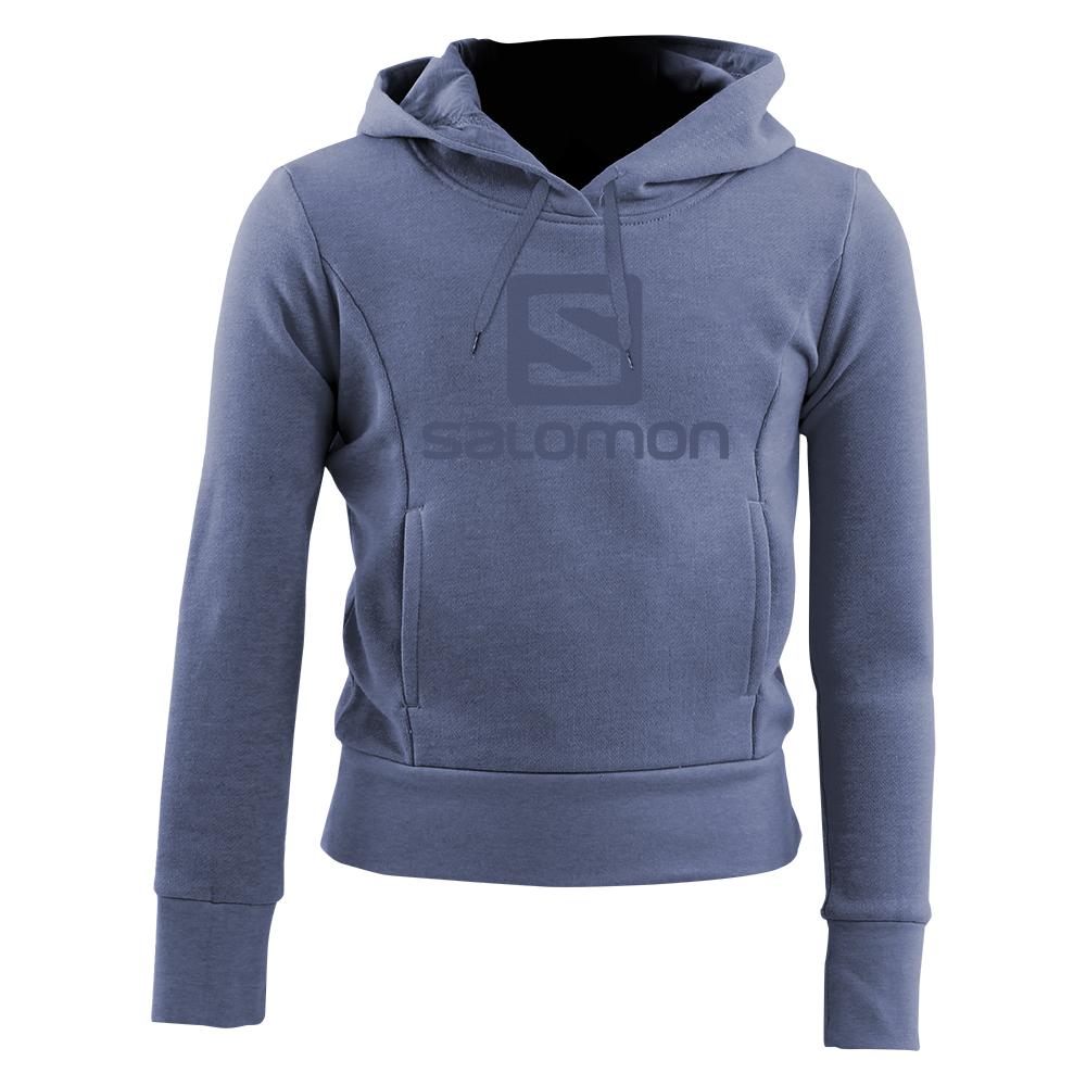 Salomon Israel BE STILL G - Kids Pullover - Steelblue (IOPF-97123)